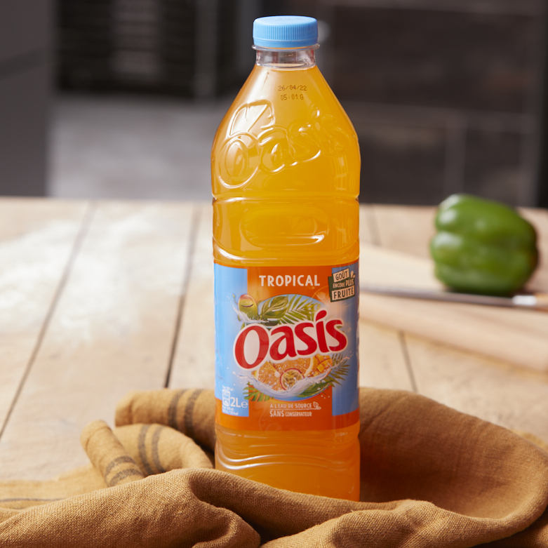 2 litres oasis tropical